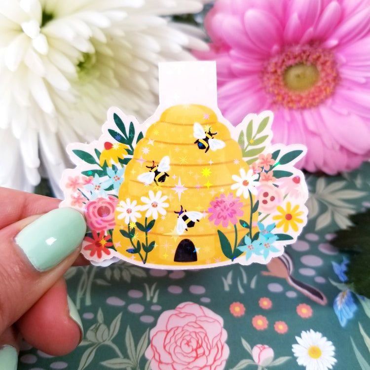 Bee Hive Magnetic Bookmark