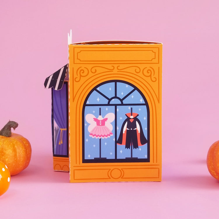 3D Halloween Shop Gift Box for Silhouette and Cricut