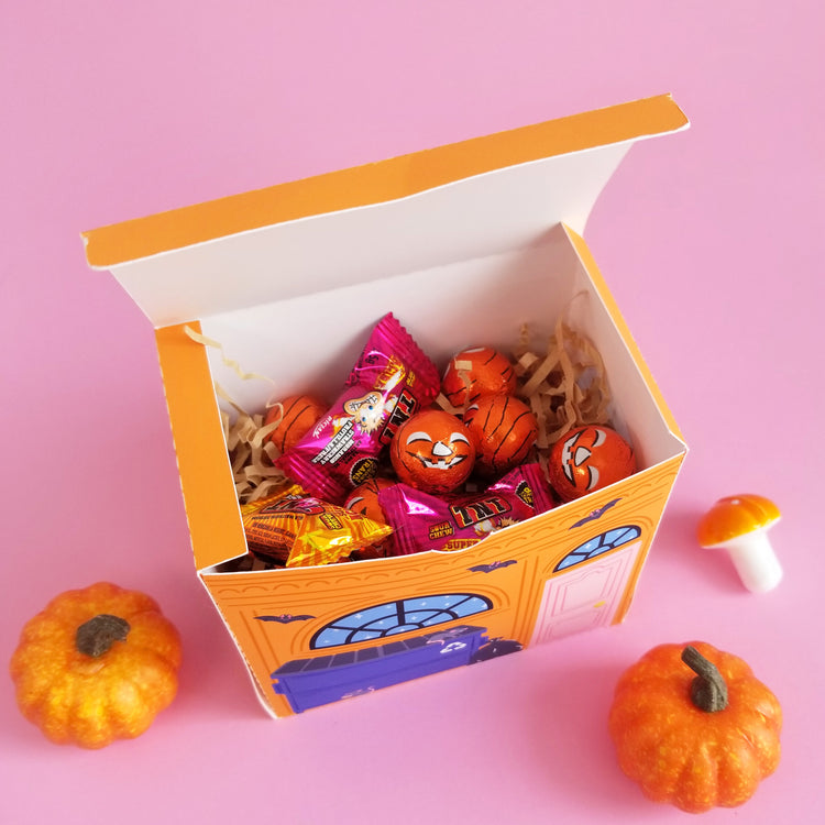3D Halloween Shop Gift Box for Silhouette and Cricut