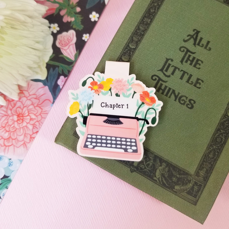 Typewriter Magnetic Bookmark