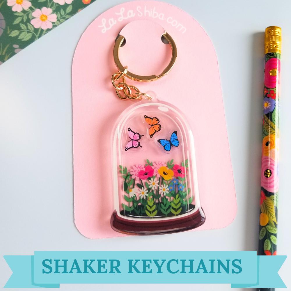 Shaker Keychains