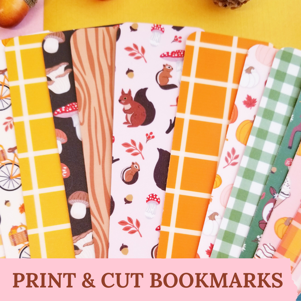 Print and Cut Bookmarks