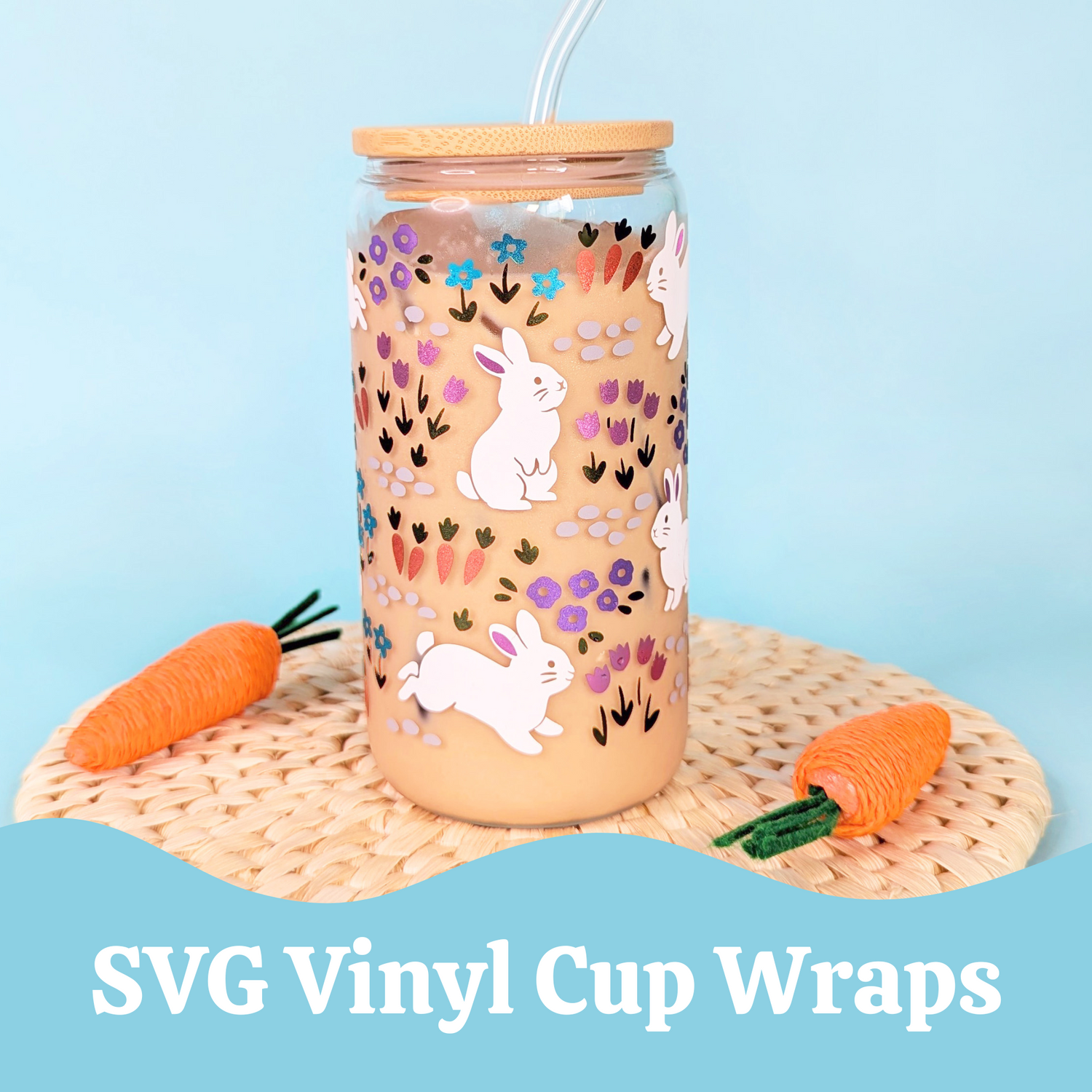 SVG Vinyl Cup Wraps
