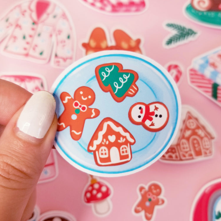 Print and Cut Cozy Christmas Stickers