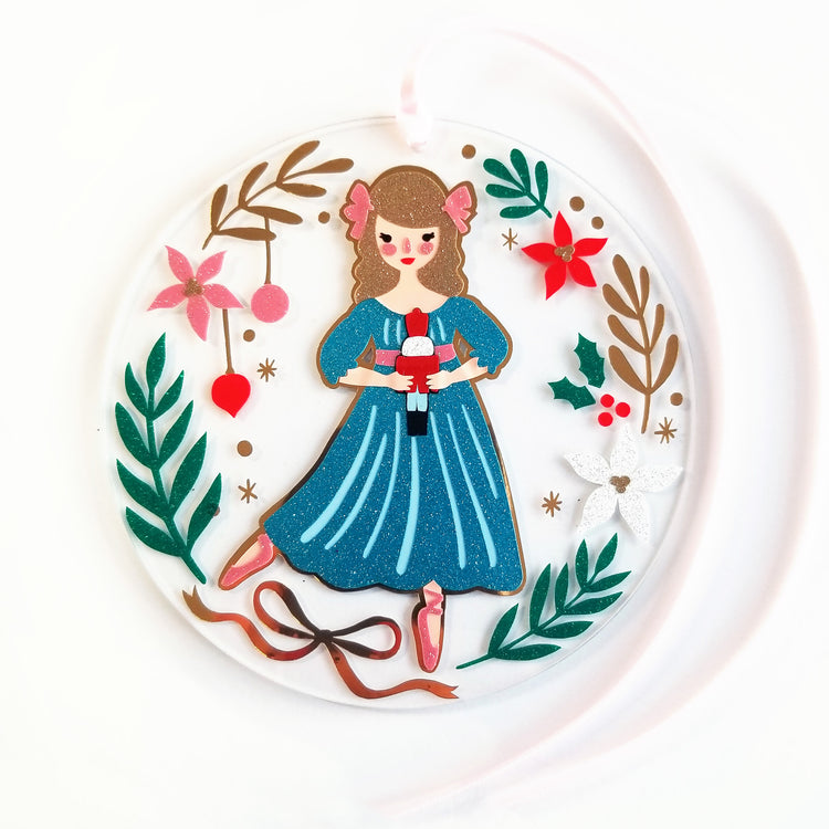 Nutcracker Ballet SVG and PNG Ornament Bundle