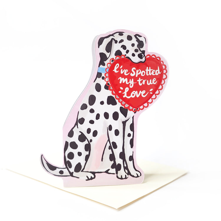 Print and Cut Dalmation Card
