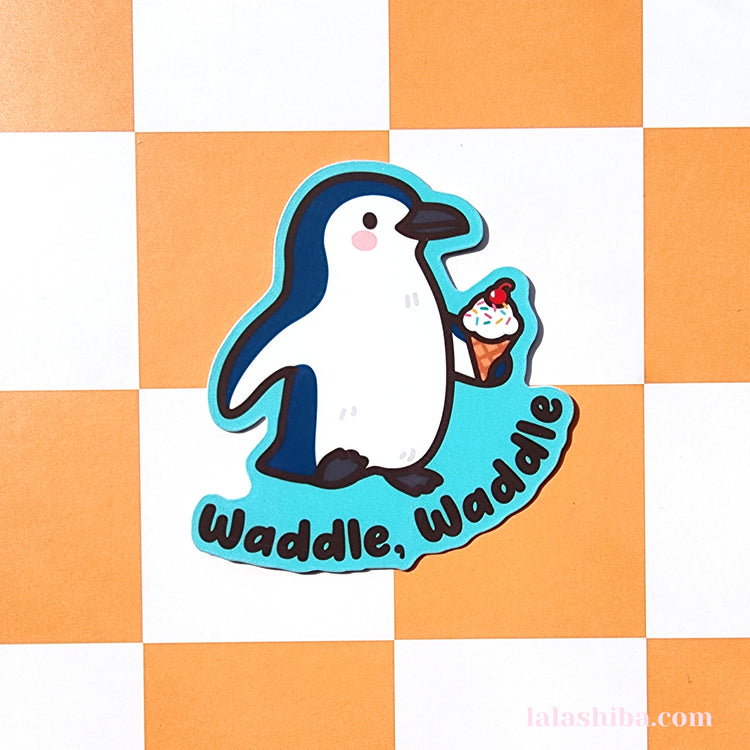 Fairy Penguin Vinyl Sticker