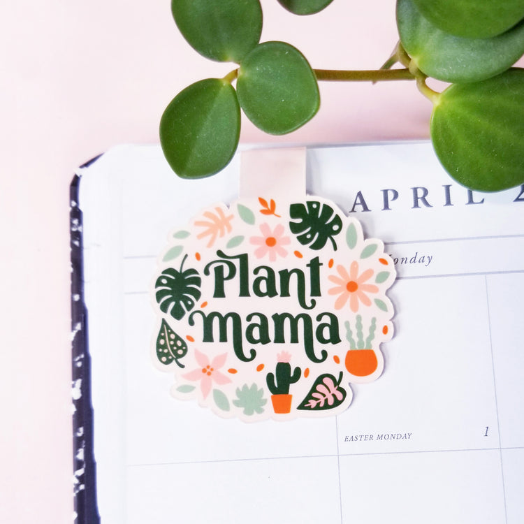 Plant Mama Magnetic Bookmark