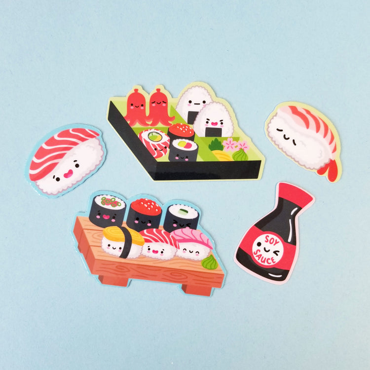 Sushi Kawaii Sticker Pack